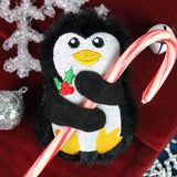 Penguin Candy Cane Holder Stuffie (In-the-Hoop)