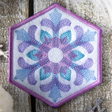 Color Theory Snowflake 1 Coaster (In-the-Hoop)