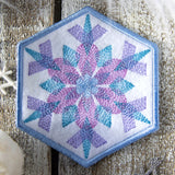 Color Theory Snowflake 4 Coaster (In-the-Hoop)