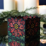 3D Poinsettia Lantern (Lace)