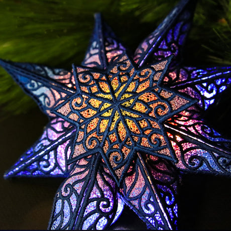 Christmas Star Tree Topper (Lace)