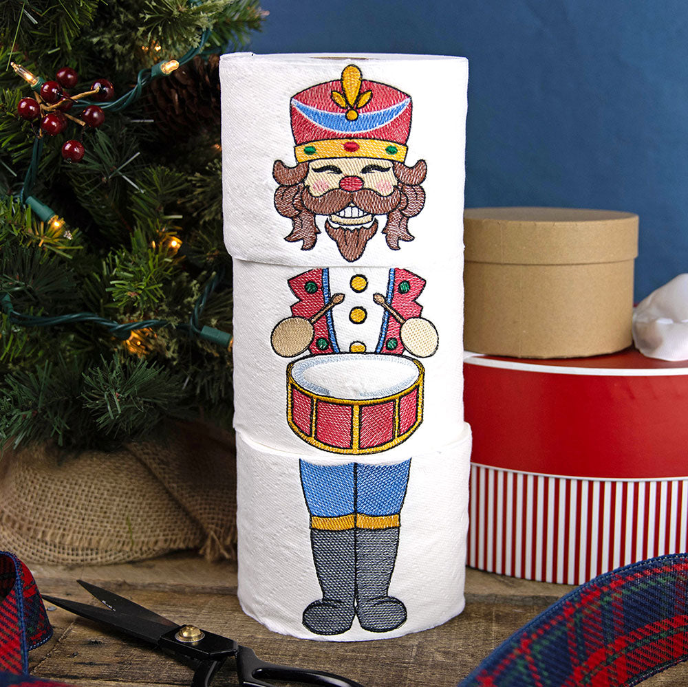Stackable Christmas Nutcracker – Embroidery Library