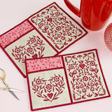 Heart Pocket Mug Rug (In-the-Hoop)