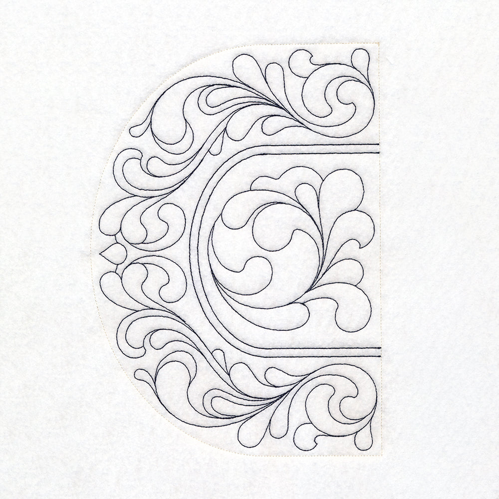 Feather Quilting Table Runner Set