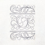 Feather Quilting Table Runner Set