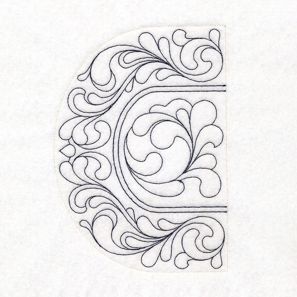 Feather Quilting Table Runner Set