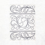 Feather Quilting Table Runner Set