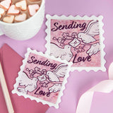 Sending Love Stamp Coaster (In-the-Hoop)