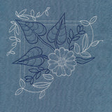 Bee and Blooms Pillow Pair