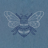 Bee and Blooms Pillow Pair