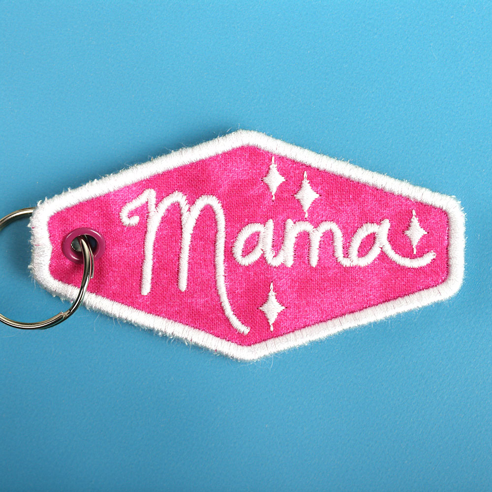 Mama Keychain (In-the-Hoop)