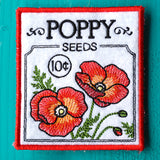 Garden Seed Packet Coaster - Poppy (In-the-Hoop)