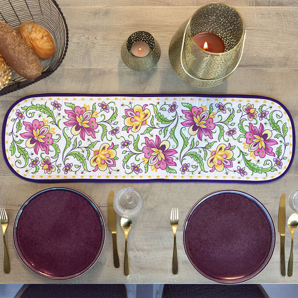 Jacobean Florals Table Runner Set