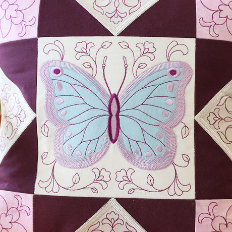 Butterfly and Blooms Quilt Block Set