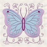 Butterfly and Blooms Quilt Block Set
