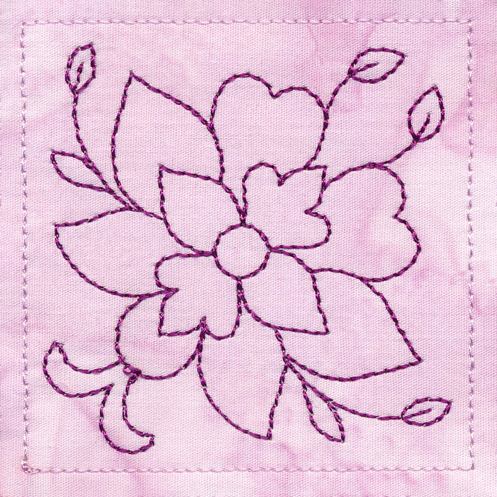 Butterfly and Blooms Quilt Block Set