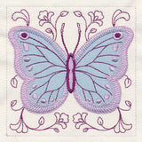 Butterfly and Blooms Quilt Block Set