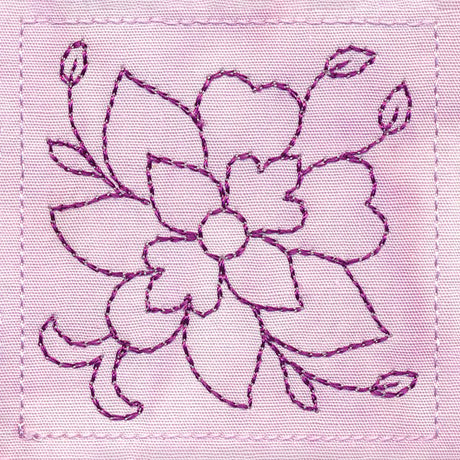 Butterfly and Blooms Quilt Block Set