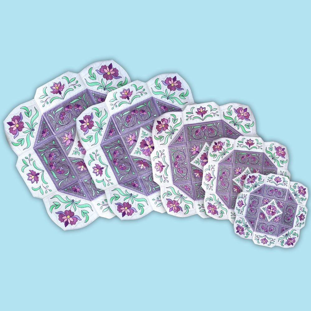 Spring Flower Tabletop Set