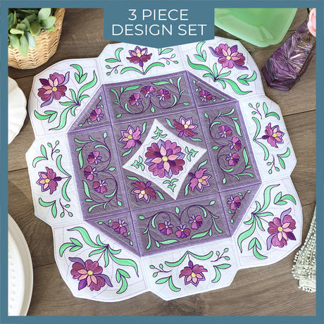 Spring Flower Tabletop Set
