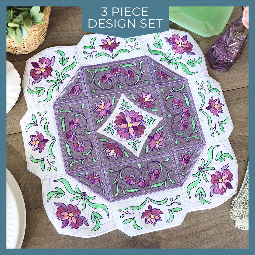Spring Flower Tabletop Set