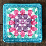 Granny Square Coaster (In-the-Hoop)