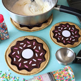 Chocolate Sprinkle Donut Trivet (In-the-Hoop)