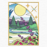 Summer Bluebirds Panel Scene