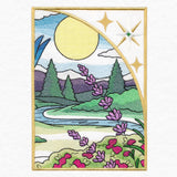 Summer Bluebirds Panel Scene