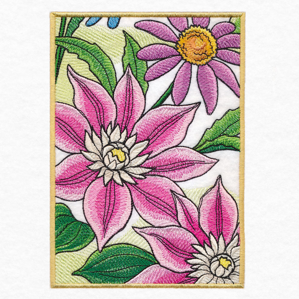 Summer Bluebirds Panel Scene