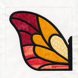 Rainbow Butterfly Pillow Set (Applique)