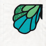 Rainbow Butterfly Pillow Set (Applique)