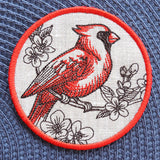 Garden of Inspiration Cardinal Coaster (In-the-Hoop)