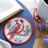 Garden of Inspiration Cardinal Coaster (In-the-Hoop)