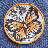 Garden of Inspiration Butterfly Coaster (In-the-Hoop)