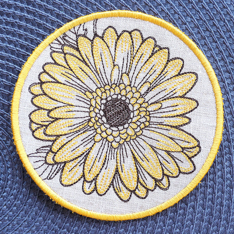 Garden of Inspiration Bloom Coaster (In-the-Hoop)
