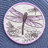Garden of Inspiration Dragonfly Coaster (In-the-Hoop)
