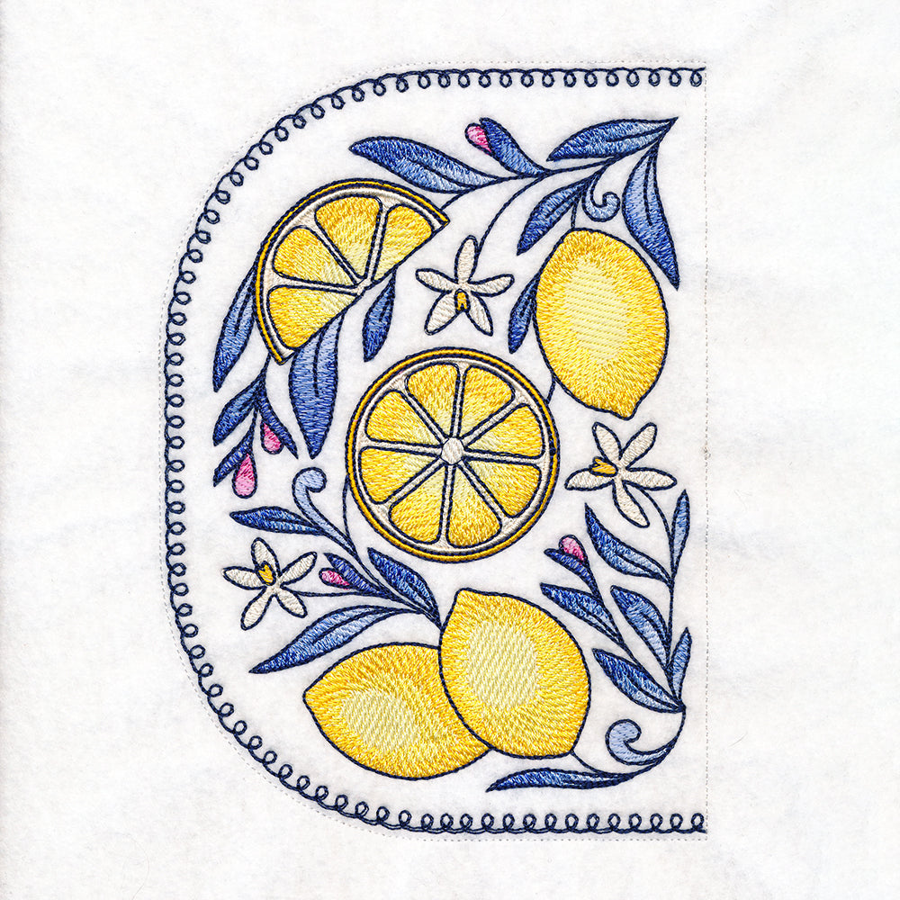 Summer Lemon Table Runner Set