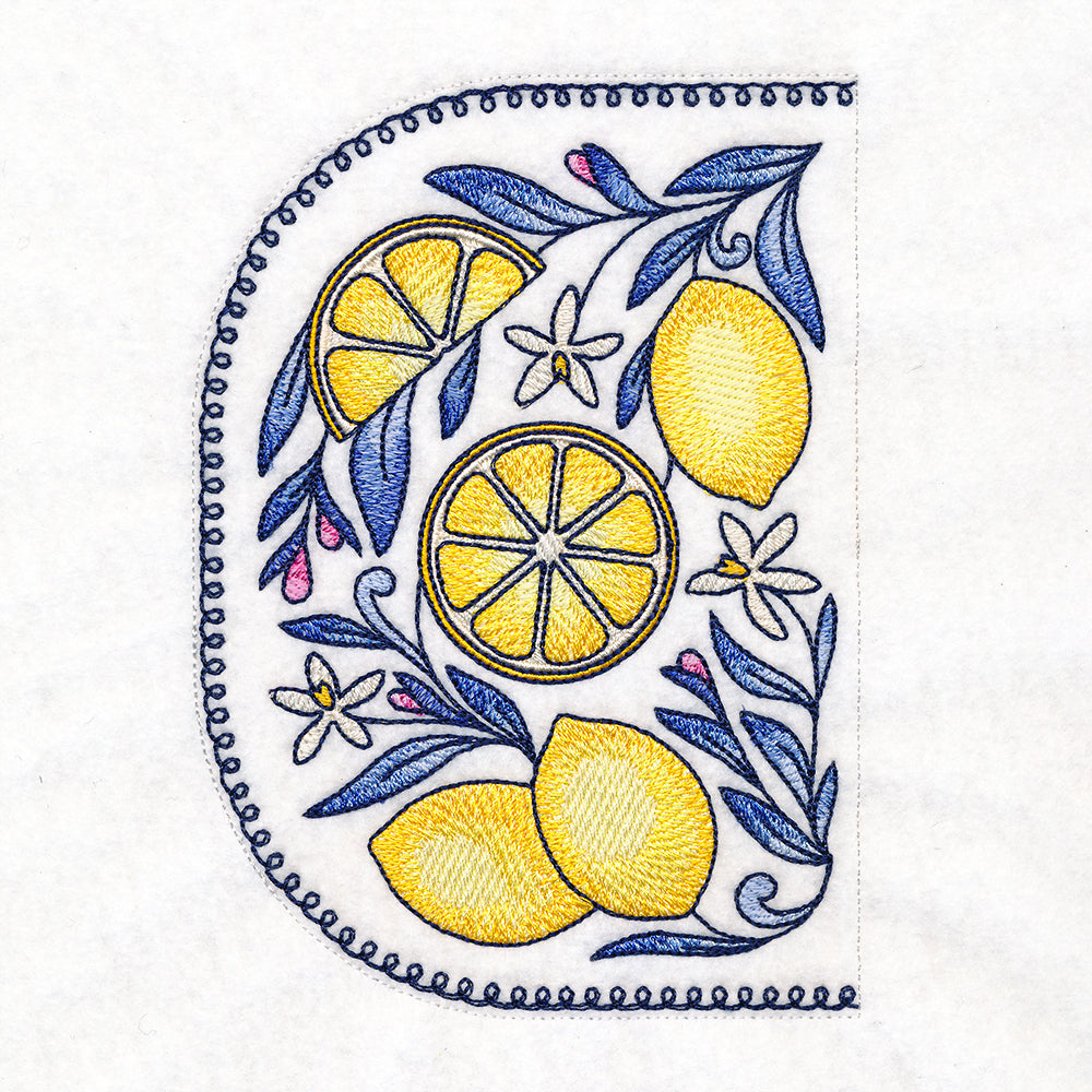 Summer Lemon Table Runner Set