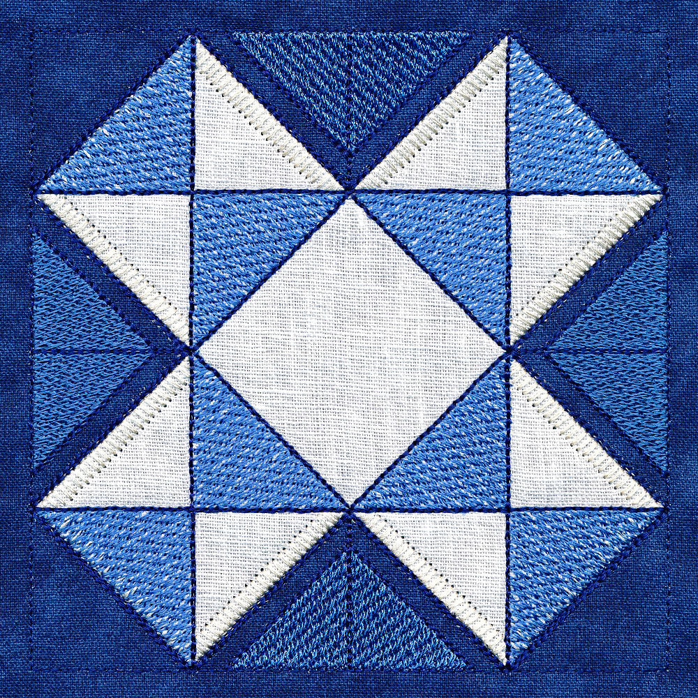Americana Flag Panel Set (Applique)