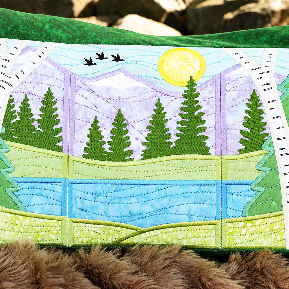Woodland Lake Build-a-Scene Set (Applique)