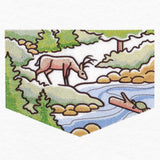 Welcome Northwoods Garden Flag