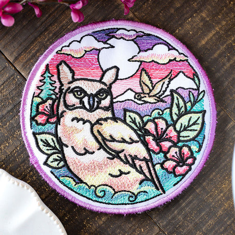 Flora & Fauna Trivet - Owl (In-the-Hoop)
