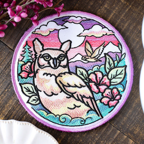 Flora & Fauna Trivet - Owl (In-the-Hoop)