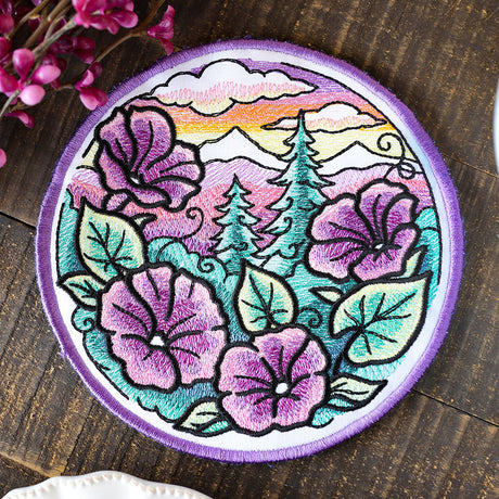 Flora & Fauna Trivet - Morning Glory (In-the Hoop)