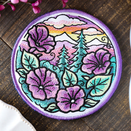 Flora & Fauna Trivet - Morning Glory (In-the Hoop)