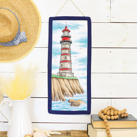 Coastal Lighthouse Scene Set