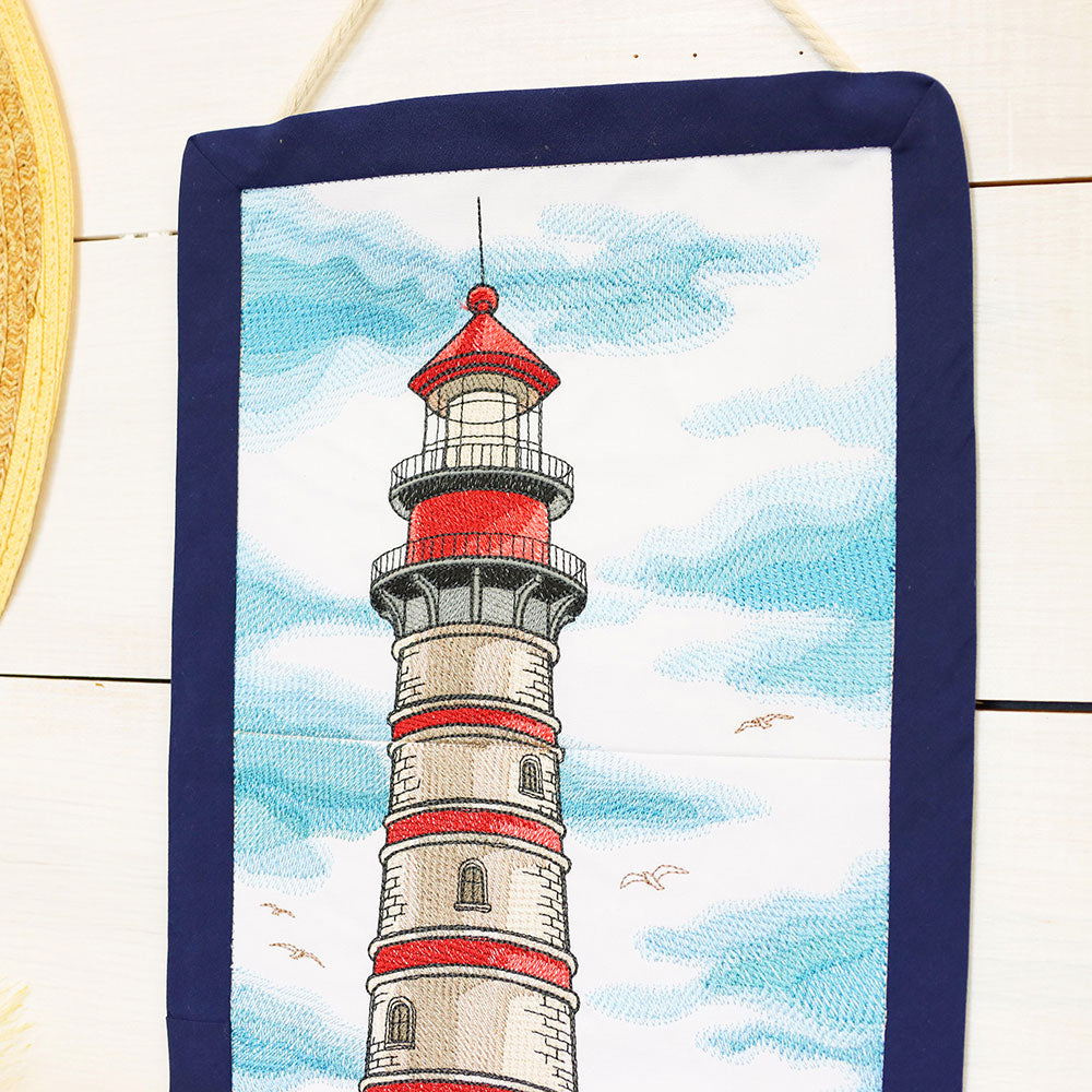 Coastal Lighthouse Scene Set