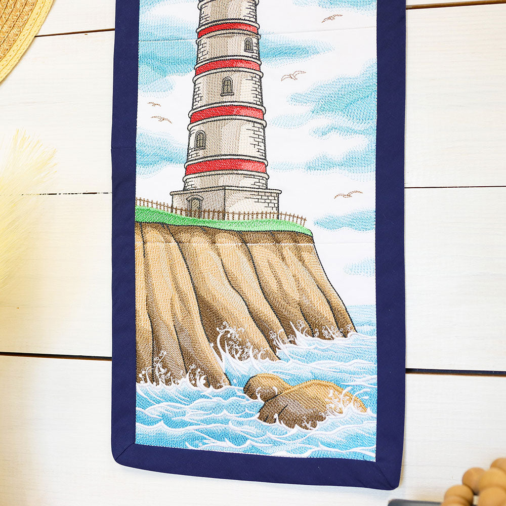 Coastal Lighthouse Scene Set