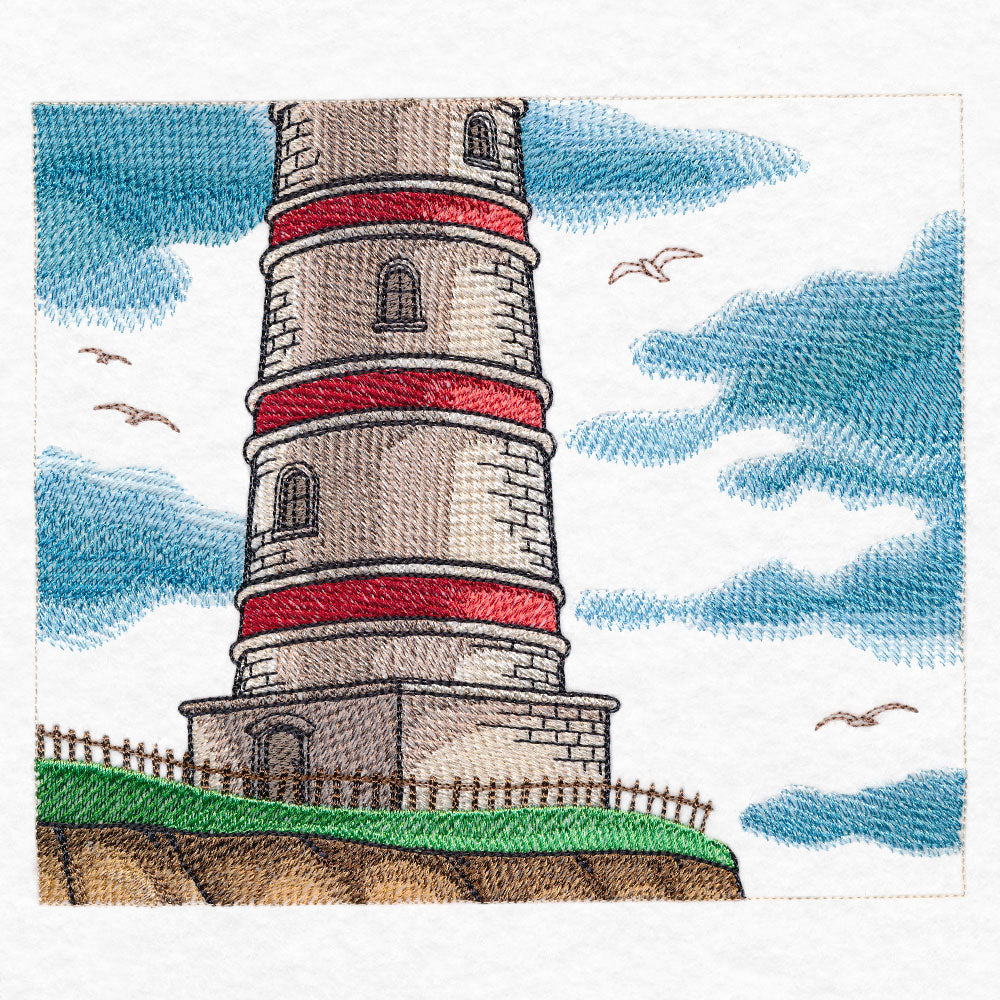 Coastal Lighthouse Scene Set